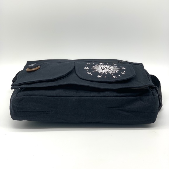 Large Cotton Laptop Bag - Picture 2 of 13